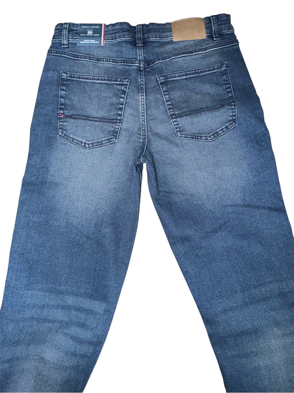 2 PANT BUNDLE- NWT BOYS Size 20- Tommy Hilfiger Jeans and Nautica Cargo Pants! - Picture 2 of 5